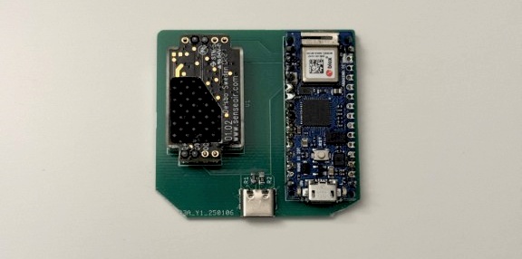 PCB with snipped edges