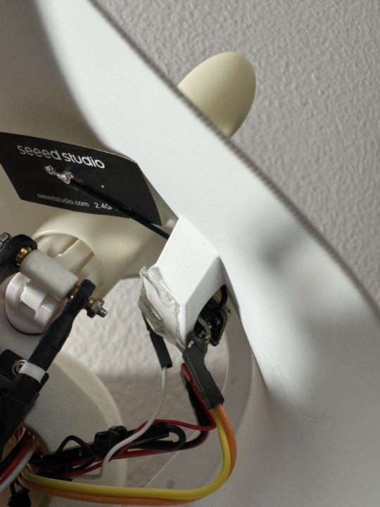 ESP32 mounting inside wrist